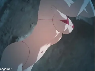 China Inferno ryona #2 - staying alive underwater